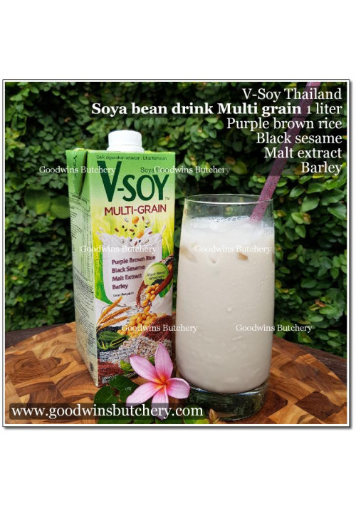 Milk SOY MILK MULTI GRAIN UHT VSoy Thailand chilled 1 liter